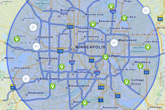 MN Foreclosure Map